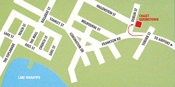 Queenstown Map