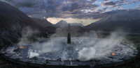 Isengard - Lord of the Rings - Image from Dart River Safaris
