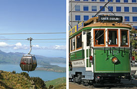 Christchurch Tramway and Christchurch Gondola