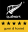 Qualmark 5 Star Guest & Hosted