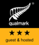 Qualmark 3 Star Guest & Hosted