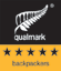 Qualmark 5 Star Backpacker