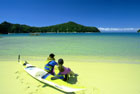 Sea Kayakers, Abel Tasman National Park - Image Ian Trafford