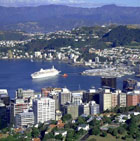 View over Wellington city